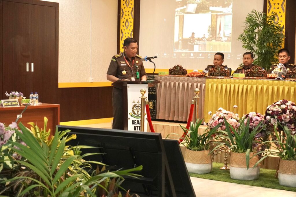 Asintel Selaku Ketua Rakerda Kejati NTT 2023