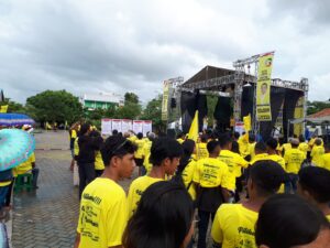 pemantauan kampanye golkar oleh tim intel