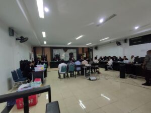 Bahwa pada hari Jumat tanggal 23 bulan Februari tahun Dua Ribu Dua Puluh Empat, bertempat di Pengadilan Tindak Pidana Korupsi pada Pengadilan Negeri Kupang sekitar pukul 09.30 Wita Jaksa Penuntut Umum Kejaksaan Negeri Manggarai Barat