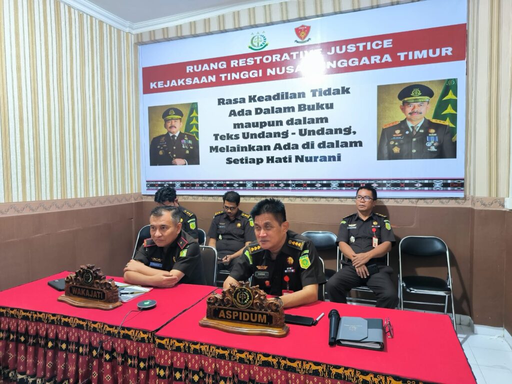 Kejati NTT Gunakan Restorative Justice untuk Hentikan Dua Kasus Penganiayaan di NTT
