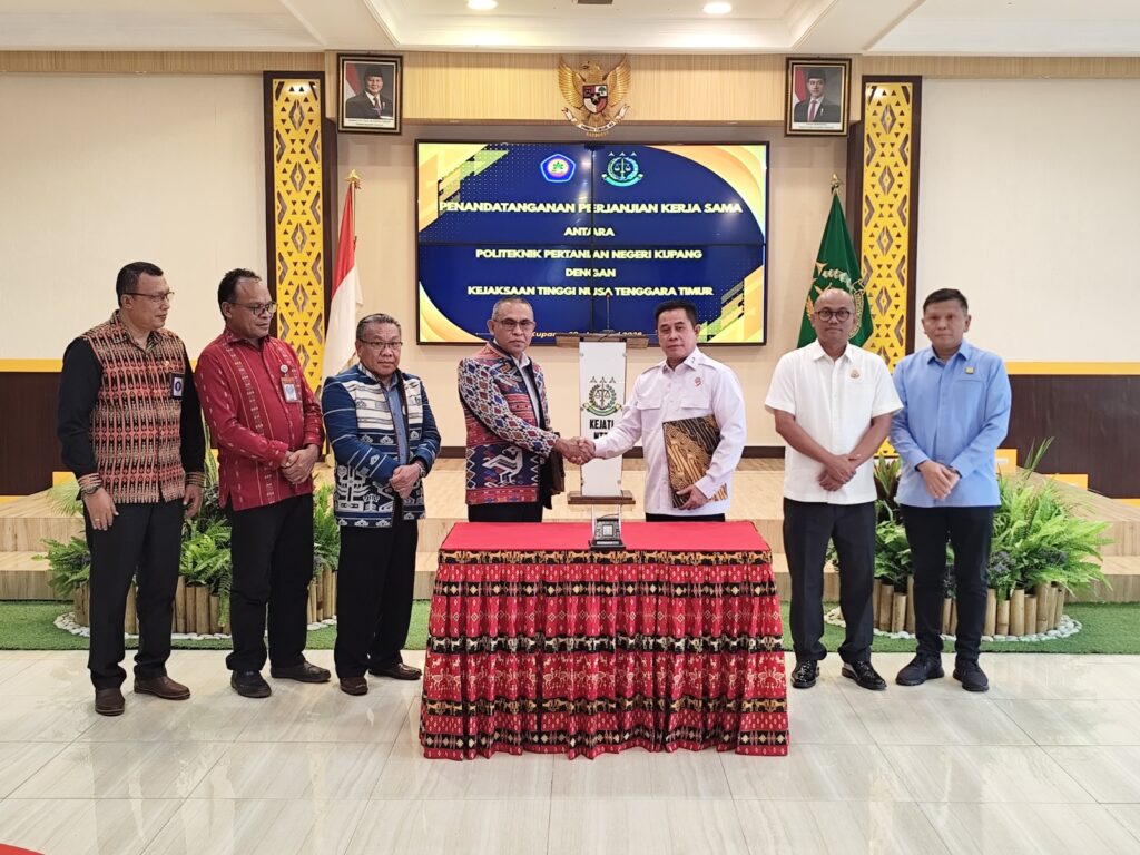 Penandatanganan PKS Kejati NTT dan Politani Kupang 2026